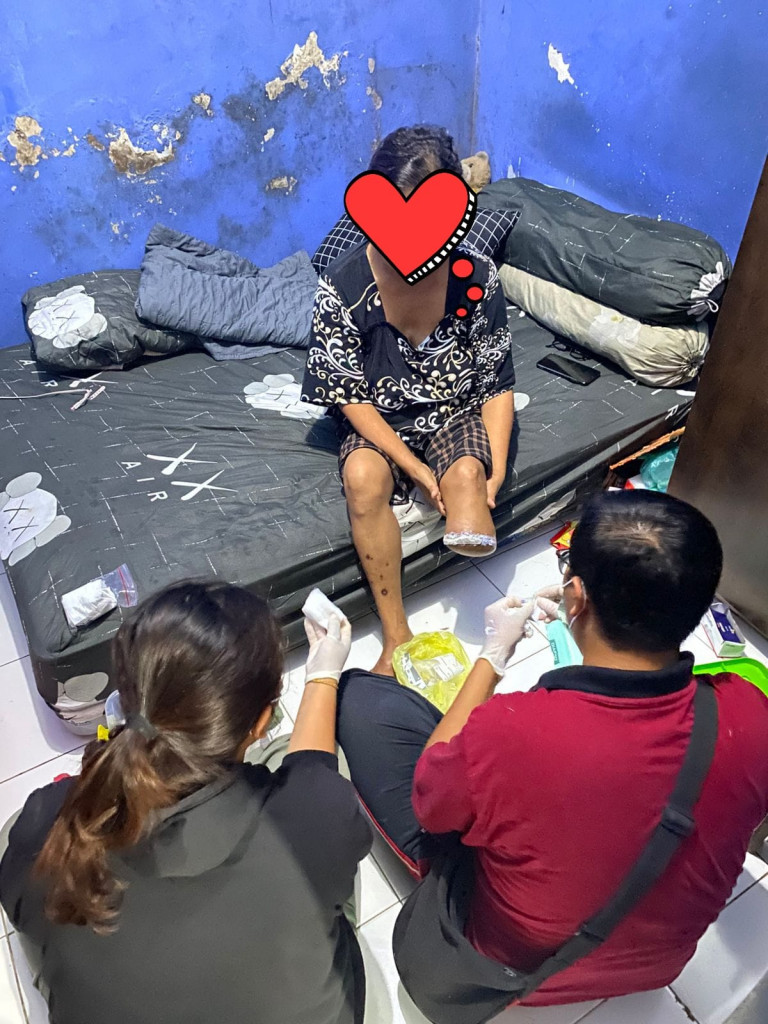 Kegiatan Homecare UPTD. Puskesmas Mengwi III